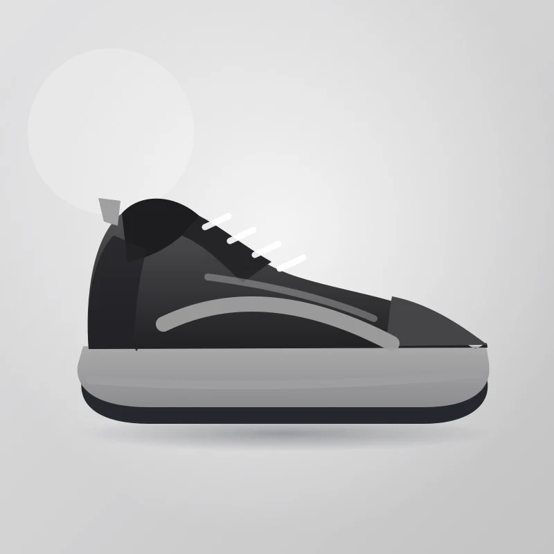 Stride Pro Running Shoe in Black