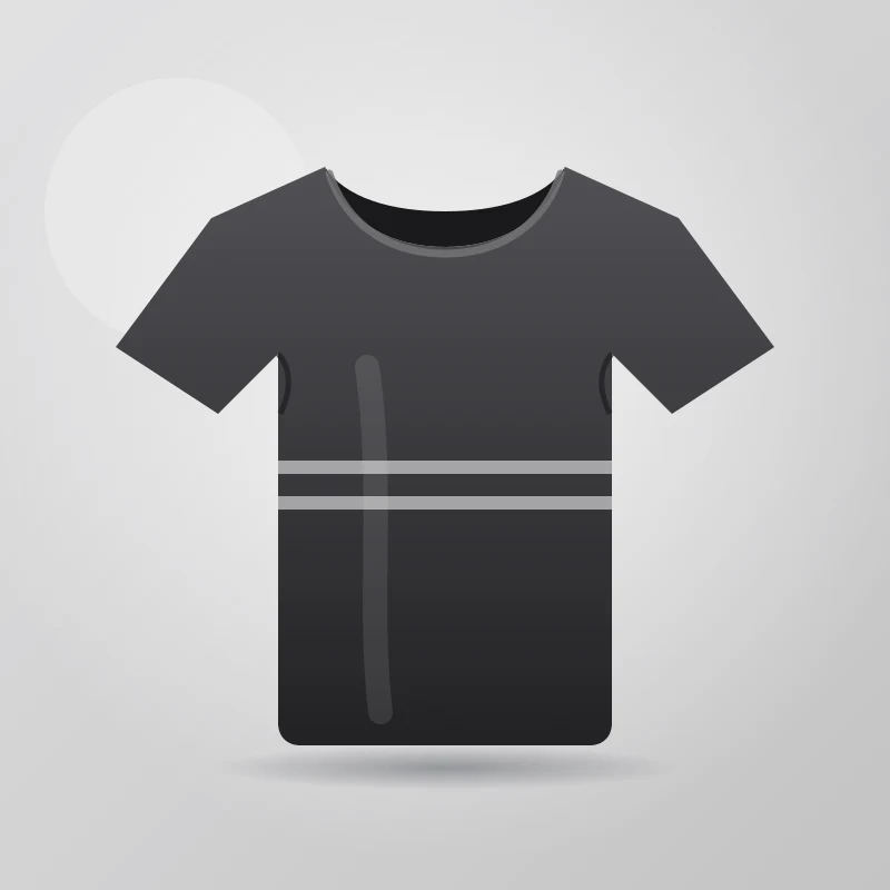 Performance Dry Tee in Black