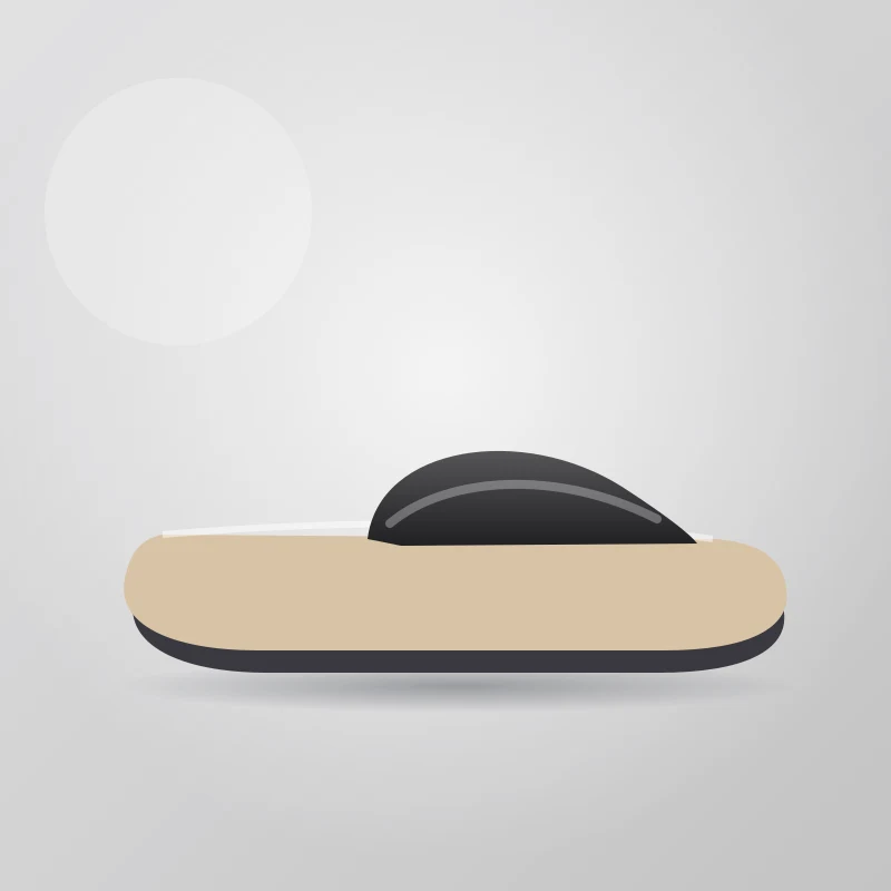 Zephyr Slide in Black