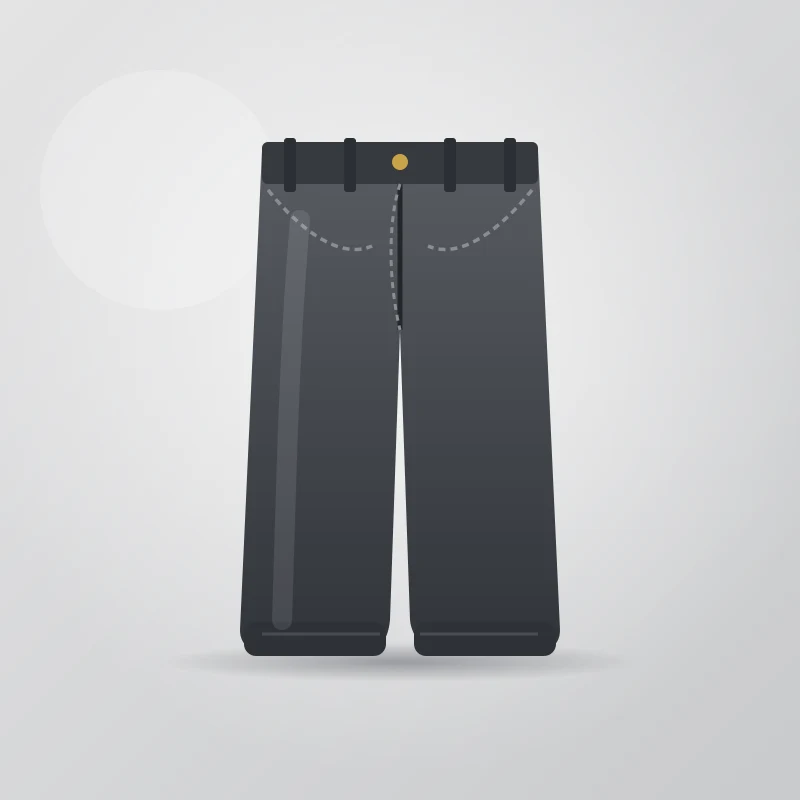 Tapered Joggers in Charcoal